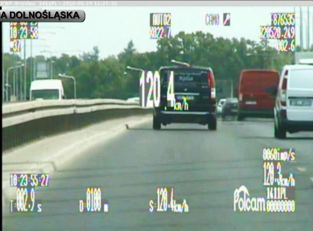 Wrocław: Pędził karawanem! W kilka minut stracił prawo jazdy!