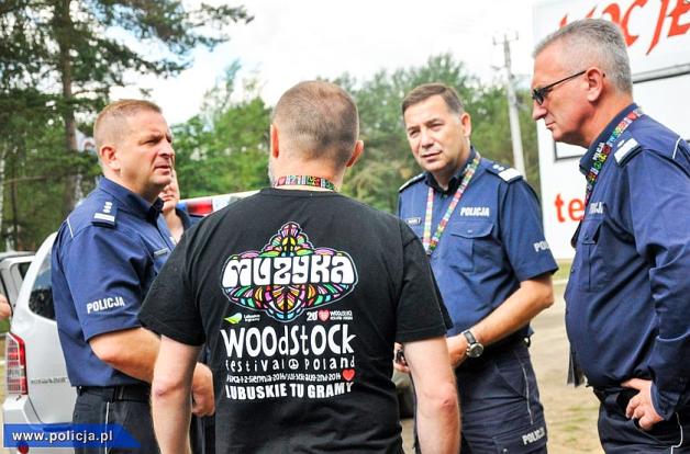Komendant Główny Policji sprawdził przygotowanie do akcji Przystanek Woodstock