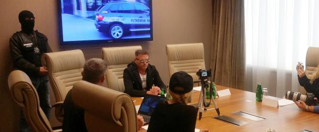 Nowe informacje w sprawie samobójstwa policjanta z Gorzowa Wlkp. Konferencja Krzysztofa Rutkowskiego, 5 października 