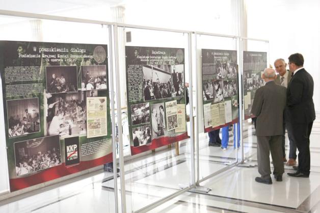 Sejm, Wernisaż wystawy: O wieś wolną, niezależną, samorządną – rocznica wydarzeń Bydgoskiego Marca '81 i rejestracji Solidarności Rolniczej