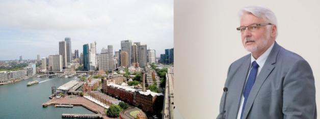 Sydney: Minister Witold Waszczykowski dla australijskiego Financial Review: Powolny wzrost i biurokracja stawiają UE w gorszym świetle 