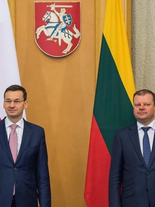 Premier Mateusz Morawiecki w Wilnie: Litwa jest strategicznym partnerem Polski