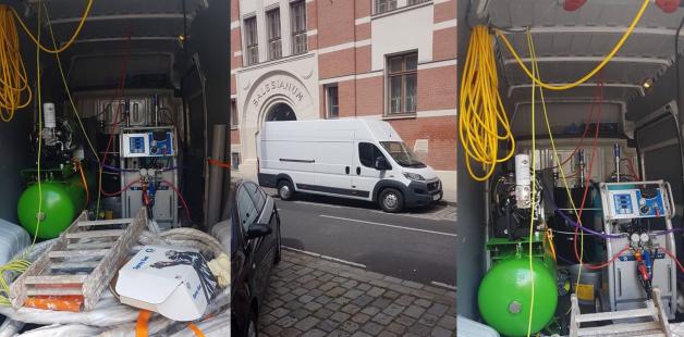 W Wiedniu skradziono Fiata Ducato ze specjalistycznym agregatem i kompresorem. Ludzie Rutkowskiego w akcji 