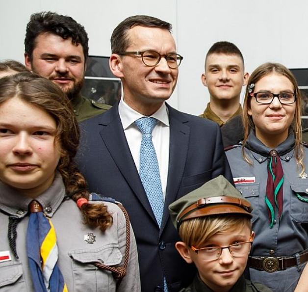 [VIDEO] Premier Mateusz Morawiecki na spotkaniu w Ostrołęce