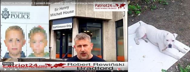 [VIDEO[ Two Polish children have been picked up by English officials! Are they preparing false documents by lying? Do they discriminate against a Polish family because they are of Roma origin? And - treat the children worse than a dog?