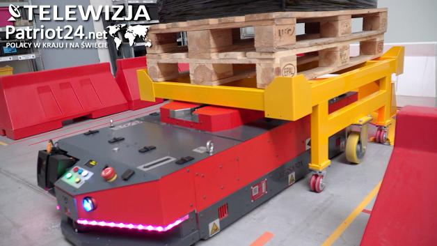 [VIDEO] Polskie autonomiczne roboty trafiają do fabryk. Sztuczna inteligencja pozwoli im na pracę z ludźmi w zatłoczonych magazynach
