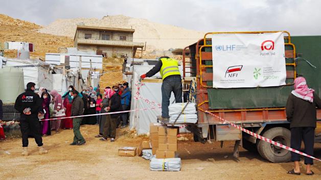 Polskie Centrum Pomocy Międzynarodowej przygotowuje obozy dla uchodźców z Syrii w Libanie przed zimą