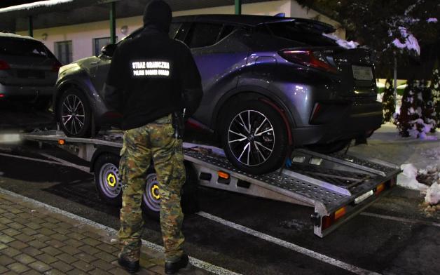 Udaremnili próbę wywozu na Ukrainę skradzionej we Włoszech Toyoty C-HR