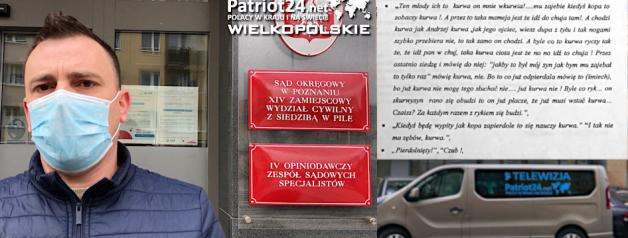 [VIDEO] TOGI BEZ SUMIEŃ: Narkoman zapowiada brutalny atak na 4-letnie dziecko. Sądy w Złotowie i Pile dają przyzwolenie!