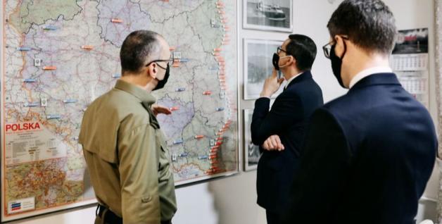 [VIDEO] Premier po odprawie ze Strażą Graniczną: Polskiej granicy będziemy bronili z całą determinacją