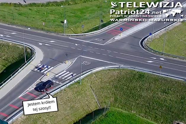 [VIDEO] STOP - znaczy stop, a nie jedź jak chcesz ...