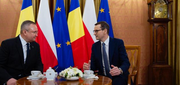 [VIDEO] Premier: Europa potrzebuje silnych gospodarek – niezależnych energetycznie od Rosji. Omówili także budowę drogi, która sięga od Litwy do Rumunii, Bułgarii i Grecji