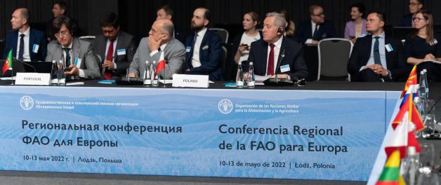 Rosyjska agresja na Ukrainę zagraża światowemu bezpieczeństwu żywnościowemu. Białoruś, Federacja Rosyjska, i Tadżykistan zagłosowały przeciw przyjęciu decyzji ONZ