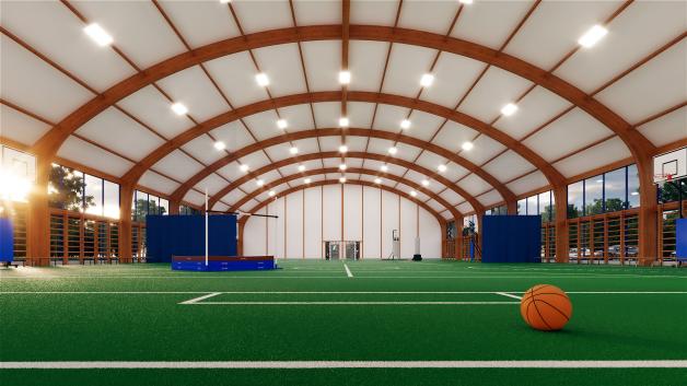 Premier Mateusz Morawiecki i Minister Kamil Bortniczuk ogłosili nowy pilotażowy Program budowy hal sportowych o lekkiej konstrukcji