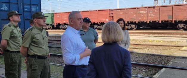 Wizyta na przejściach granicznych Polski i Ukrainy