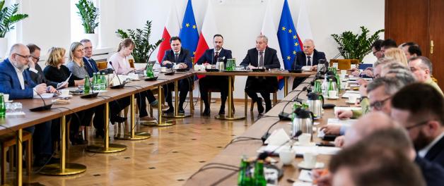 Posiedzenie Międzyresortowego Zespołu ds. Transportu Produktów Rolnych i Spożywczych z Ukrainy