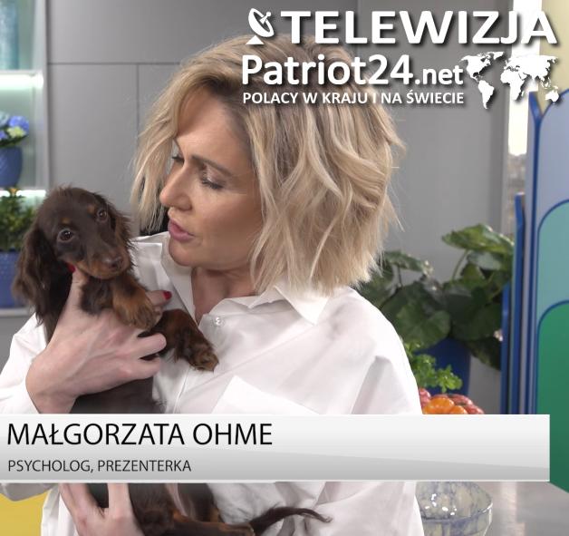 [VIDEO] Małgorzata Ohme: Jak już po czterdziestce ma się kryzys, to się ma coraz więcej piesków i się z nimi śpi. Ja szczególnie uwielbiam jamniki
