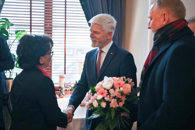 Wizyta nowo wybranego Prezydenta Czech w Polsce. Spotkanie z Marszałek Sejmu