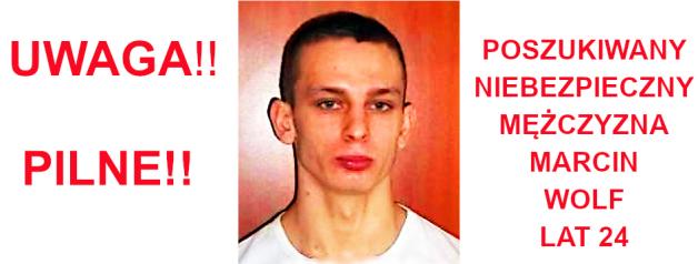 P I L N E ❗️❗️❗️ Podejrzany o podwójne zabójstwo Marcin Wolf, poszukiwany przez wielkopolską policję!!!