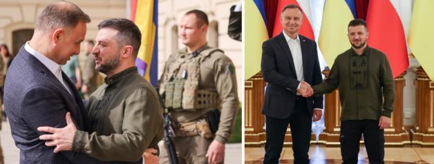 [VIDEO] Bezpieczeństwo i gospodarka wśród tematów dzisiejszych rozmów Prezydentów Polski i Ukrainy