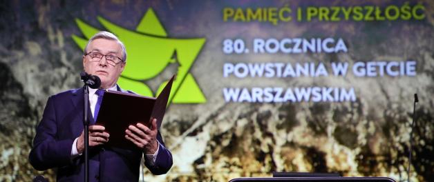 „Pamięć i przyszłość” – koncert z okazji 80. rocznicy powstania w getcie warszawskim w Teatrze Wielkim – Operze Narodowej