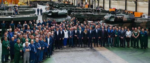 [VIDEO] Premier Mateusz Morawiecki: w Gliwicach i w całej Polsce ważny jest rozwój polskiej zbrojeniówki