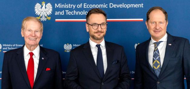 Minister Waldemar Buda spotkał się z Administratorem NASA
