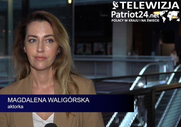 [VIDEO] Magdalena Waligórska: Macierzyństwo nie przekreśla kariery aktorskiej. Kiedy miałam siedmiomiesięczne dziecko, produkcja wynajęła mi mieszkanie naprzeciwko hali zdjęciowej