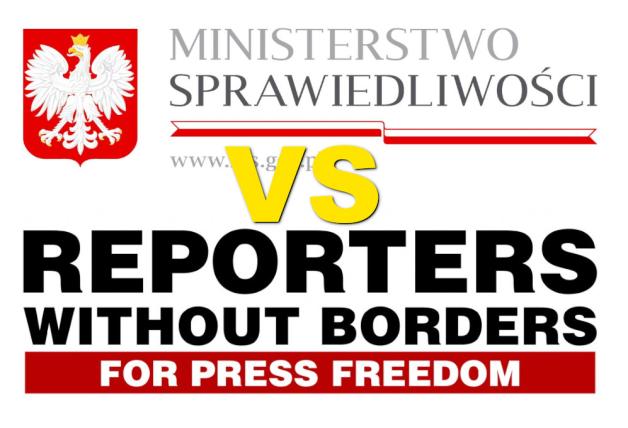 Minister Sprawiedliwości odpowiada na atak organizacji Reporterzy bez Granic