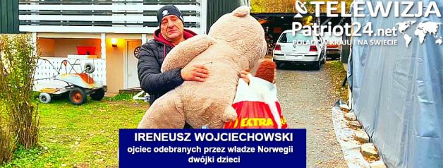 [VIDEO] PATRIOT24 INTERWENIUJE: Dlaczego dwójkę polskich dzieci odebrały Ireneuszowi Wojciechowskiemu władze Norwegii?