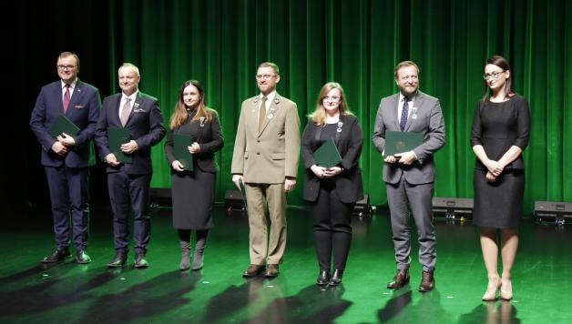 Wiceminister Małgorzata Golińska na uroczystości Ligi Ochrony Przyrody