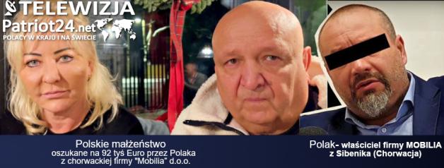 [VIDEO] PATRIOT24 RUTKOWSKI W AKCJI: Wyłudzenie na „chorwackie marzenia”: Prokurator Rejonowy w Sibeniku osobiście interesuje się zgłoszeniem wyłudzenia przez Polaka z firmy MOBILIA!