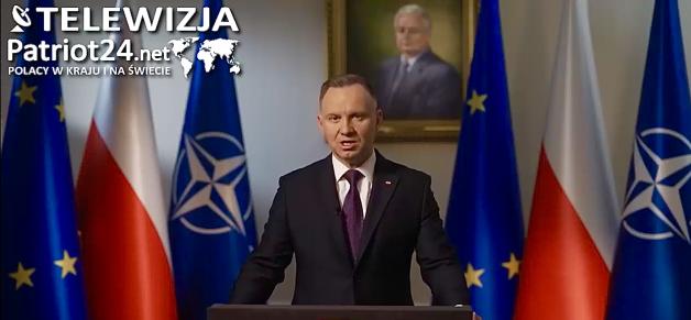 [VIDEO] Orędzie noworoczne Prezydenta Andrzeja Dudy