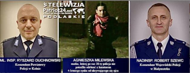 [VIDEO] Poszukiwania ojca ukrywającego się z 4-letnim synkiem, w powiecie Kolno