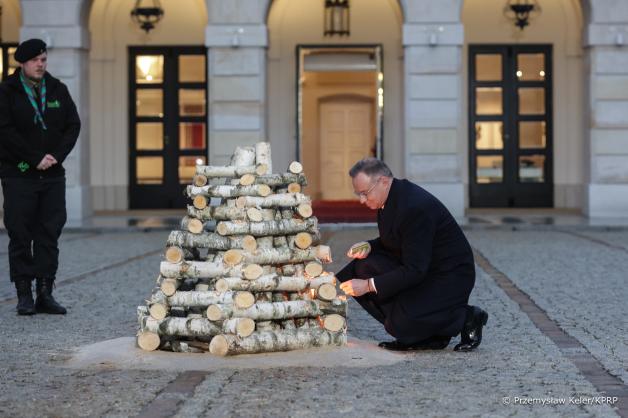 [VIDEO] W Dzień Myśli Braterskiej Andrzej Duda gościł przedstawicieli krajowych i zagranicznych organizacji harcerskich objętych przez Prezydenta RP Honorowym Protektoratem