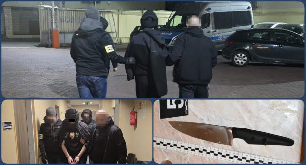 [VIDEO] Mężczyzna podejrzany o trzy brutalne przestępstwa zatrzymany