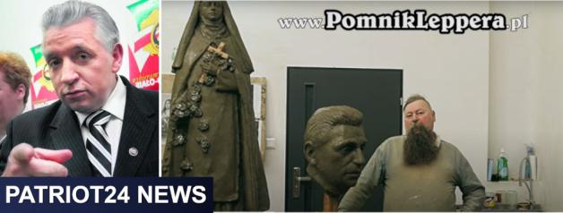 [VIDEO] Pomnik  Andrzeja Leppera: Symbol Walki z Patologią Sądową i Urzędniczą, ma stanąć przed Sejmem