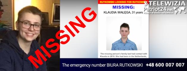 [VIDEO] Klaudia Wałęga is missing: A desperate mother's pleas for help to the Rutkowski Bureau