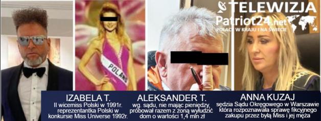 [VIDEO] PATRIOT24 RUTKOWSKI W AKCJI: Chamski gest męża Miss na ławie oskarżonych! Oto jak, według zeznań pokrzywdzonych, oboje wyłudzili dom nie płacąc ani grosza!