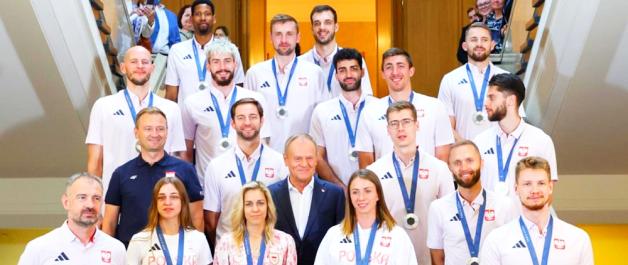 [VIDEO] Premier Donald Tusk pogratulował sukcesów polskim olimpijczykom