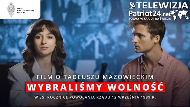 [VIDEO] Film o Tadeuszu Mazowieckim „Wybraliśmy wolność” w 35. rocznicę powołania jego rządu
