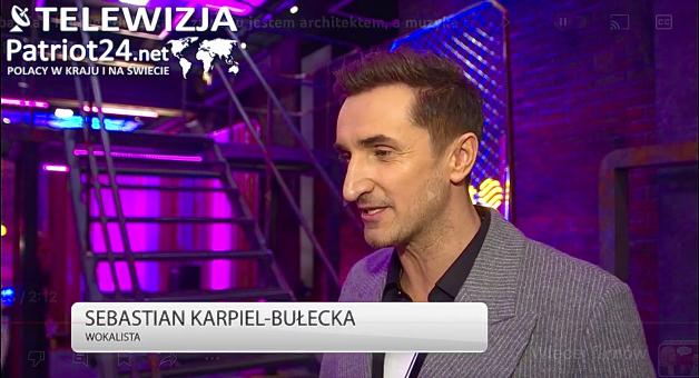 [VIDEO] Sebastian Karpiel-Bułecka: Z zawodu jestem architektem, a muzyka to jest moja pasja. Nie byłem spięty, żeby za wszelką cenę zrobić wielką karierę
