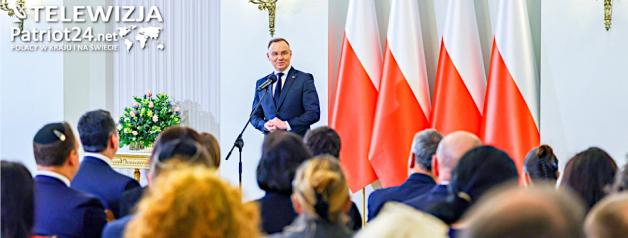 Pałac Prezydencki. Spotkanie noworoczne z przedstawicielami społeczności żydowskiej w Polsce