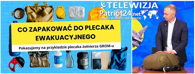 [VIDEO] Plecak ewakuacyjny na 72 godziny. Co rząd radzi spakować i dlaczego to ważne dla każdego z nas?
