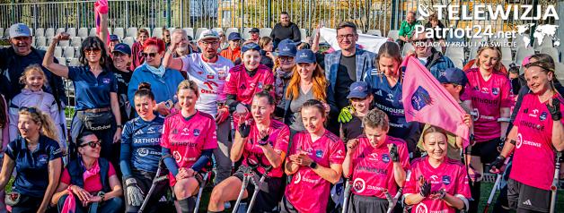 [VIDEO] W Warszawie odbył się pierwszy w historii klubowy mecz kobiet w amp futbolu w Europie