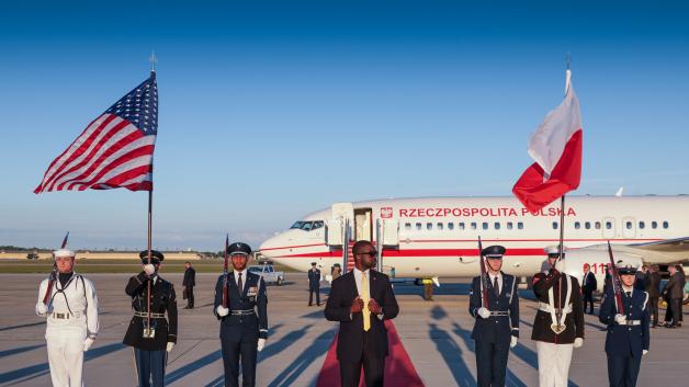 [VIDEO] Prezydent z wizytą w USA: W Białym Domu Prezydent Karol Nawrocki będzie prezentował polskie stanowisko w sprawie dalszych działań w negocjacjach pokojowych na Ukrainie 