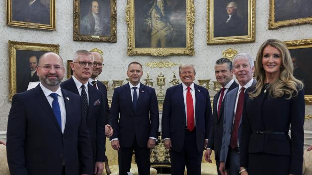 [VIDEO] Biały Dom. Rozmowy Prezydentów Polski i USA