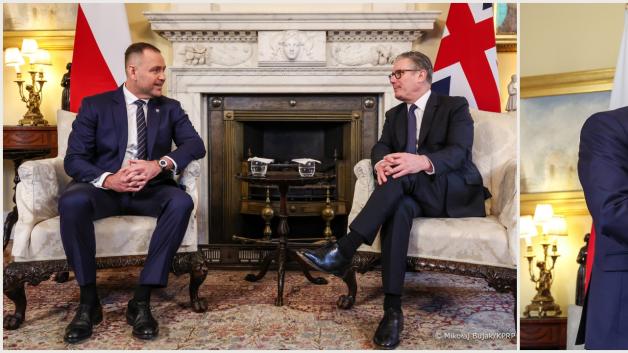 [VIDEO] Rozmowy Prezydenta RP Karola Nawrockiego z Premierem Wielkiej Brytanii Keirem Starmerem
