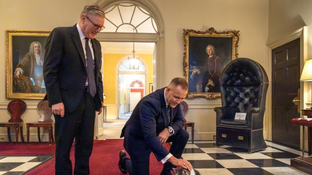 [VIDEO] Rozmowy Prezydenta RP Karola Nawrockiego z Premierem Wielkiej Brytanii Keirem Starmerem