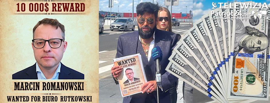 Krzysztof Rutkowski sprawdza mołdawski trop w poszukiwaniach Marcina Romanowskiego. 10 tys. dolarów nagrody